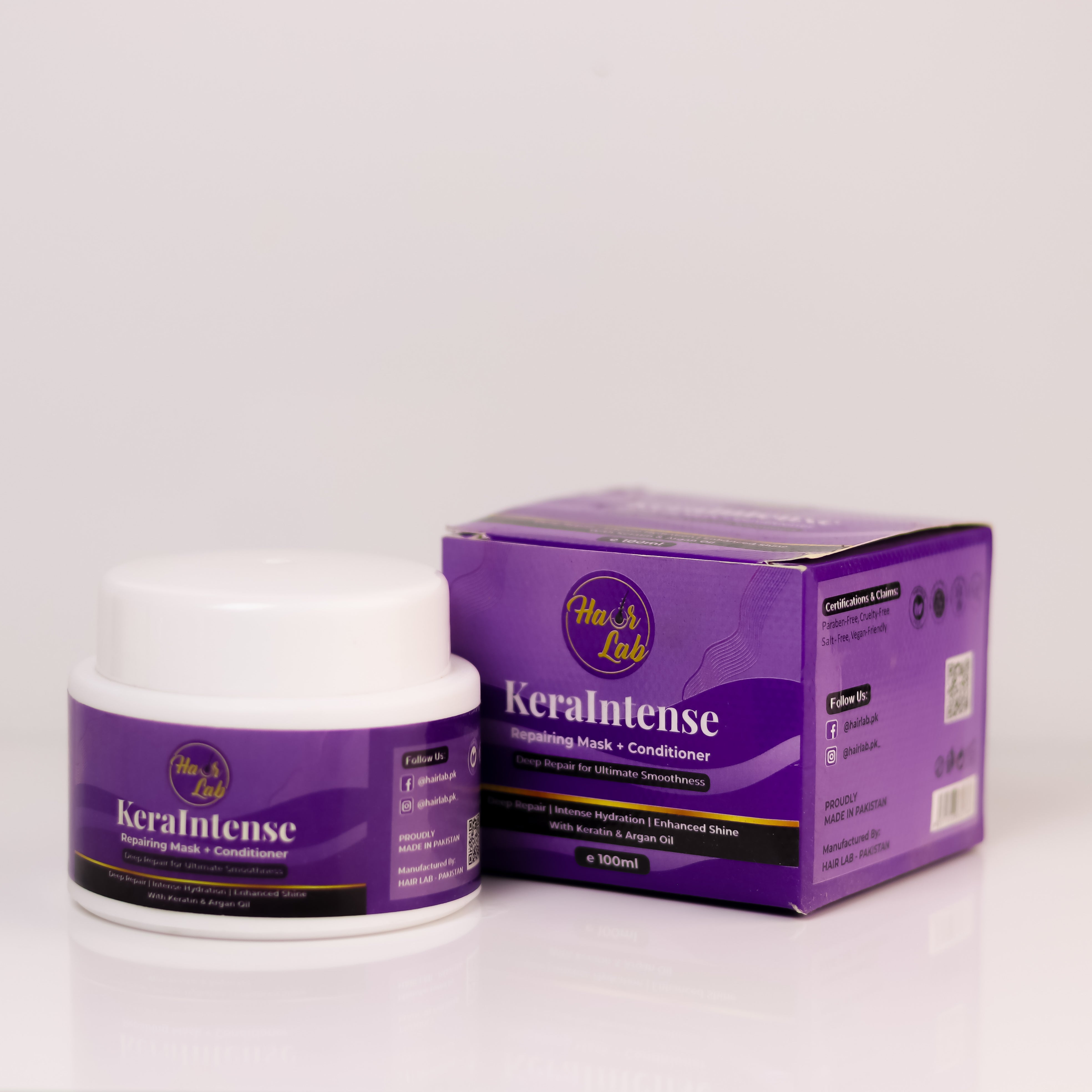Keraintense | Best Deep Conditioner for Damaged Hair | Repair & Hydrate | (100ml)
